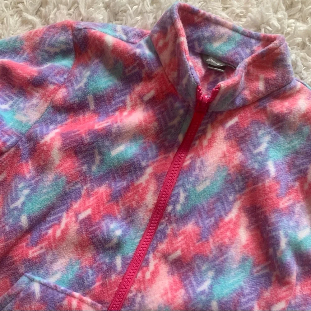 Eddie Bauer Fleece Jacket (S, 7/8) - Picture 3 of 4